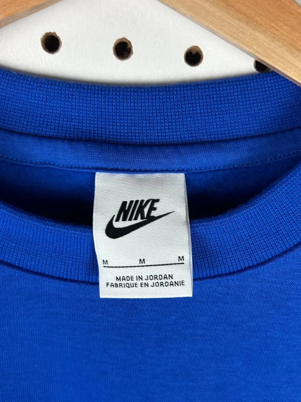 Nike Memphis Tiger Crewneck Sweatshirt Medium Blue Swoosh Sportswear Team Issued